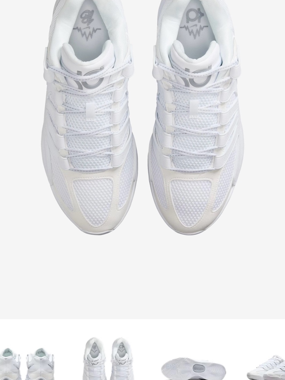 Nike White Nike KD 18